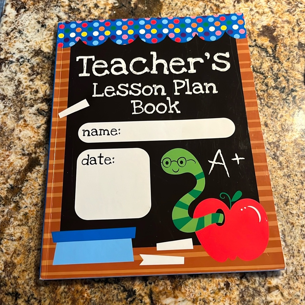 Teacher's Lesson Plan Book
